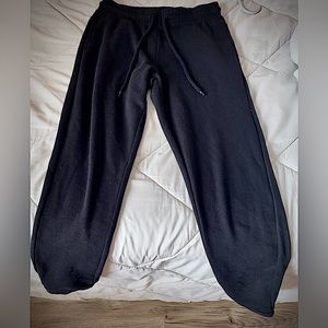 Black sweatpants